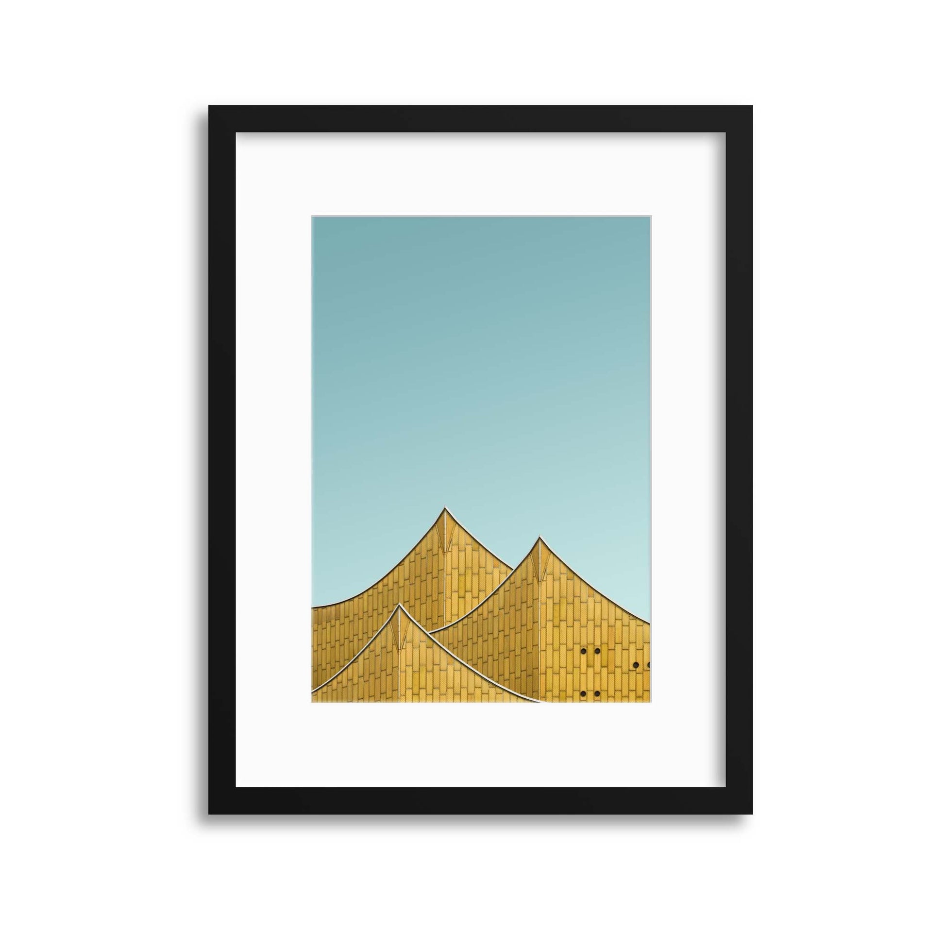 Colours of Architecture Collection No. 8 Framed Print - USTAD HOME