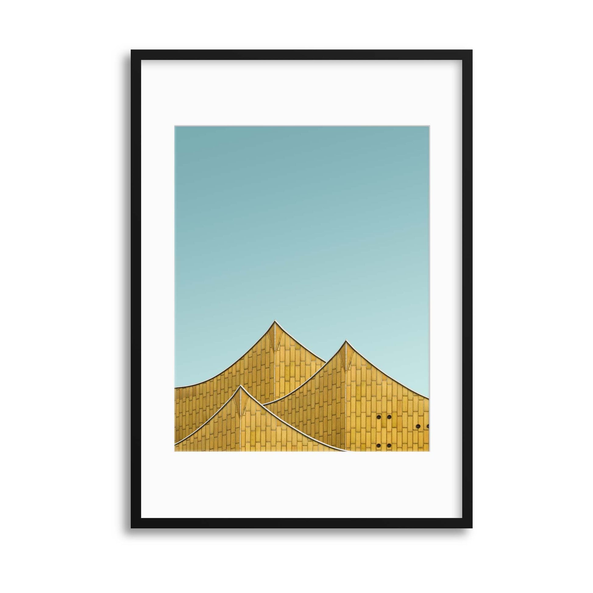 Colours of Architecture Collection No. 8 Framed Print - USTAD HOME