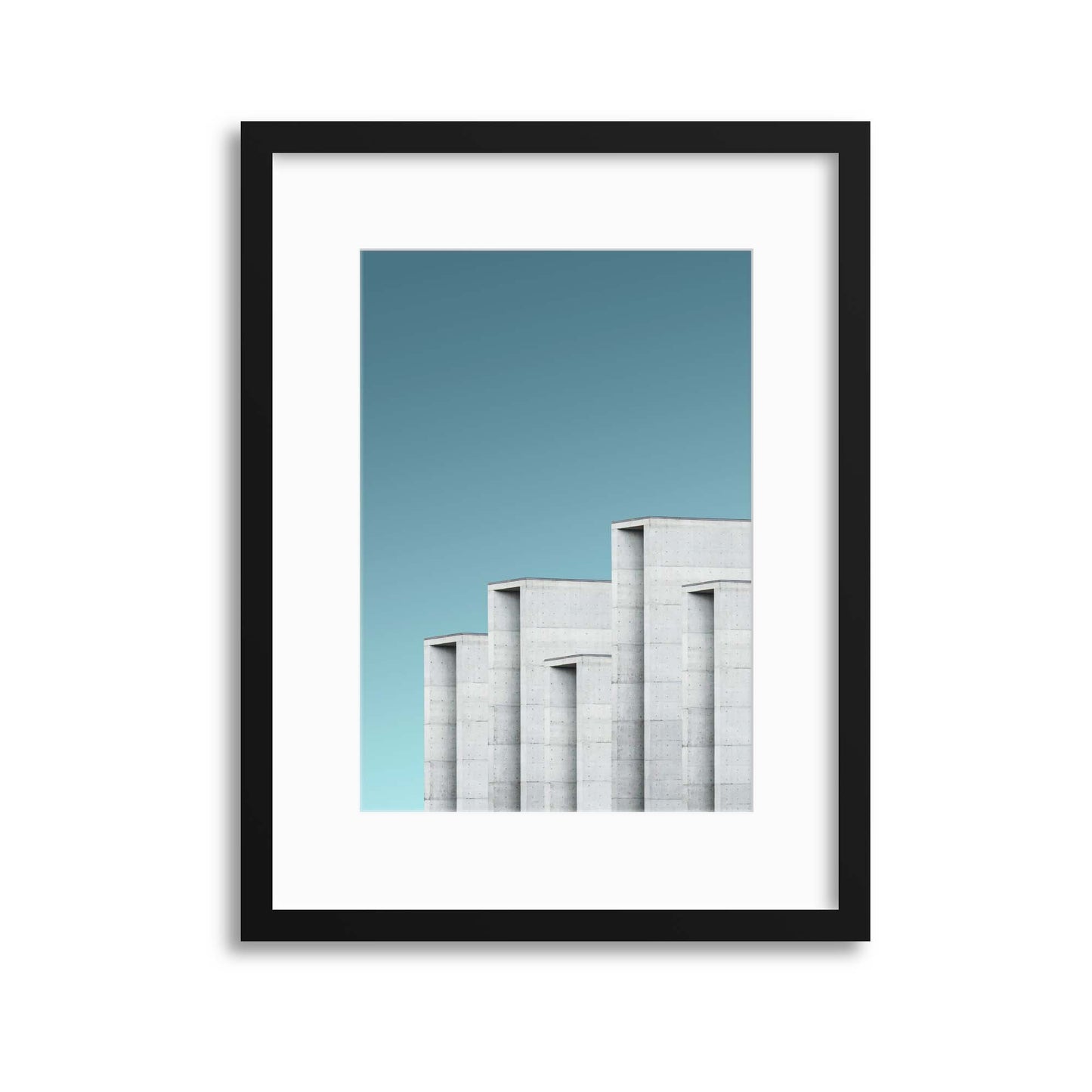 Colours of Architecture Collection No. 7 Framed Print - USTAD HOME