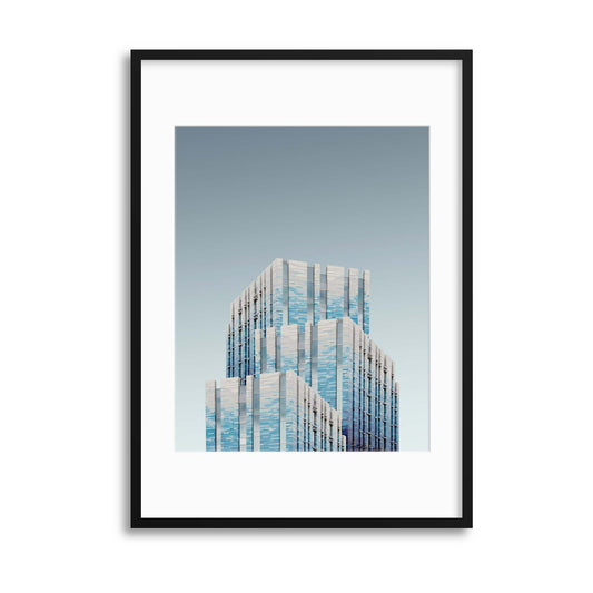 Colours of Architecture Collection No. 6 Framed Print - USTAD HOME