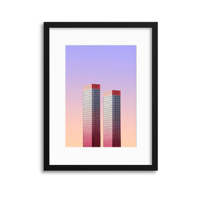 Colours of Architecture Collection No. 2 Framed Print - USTAD HOME