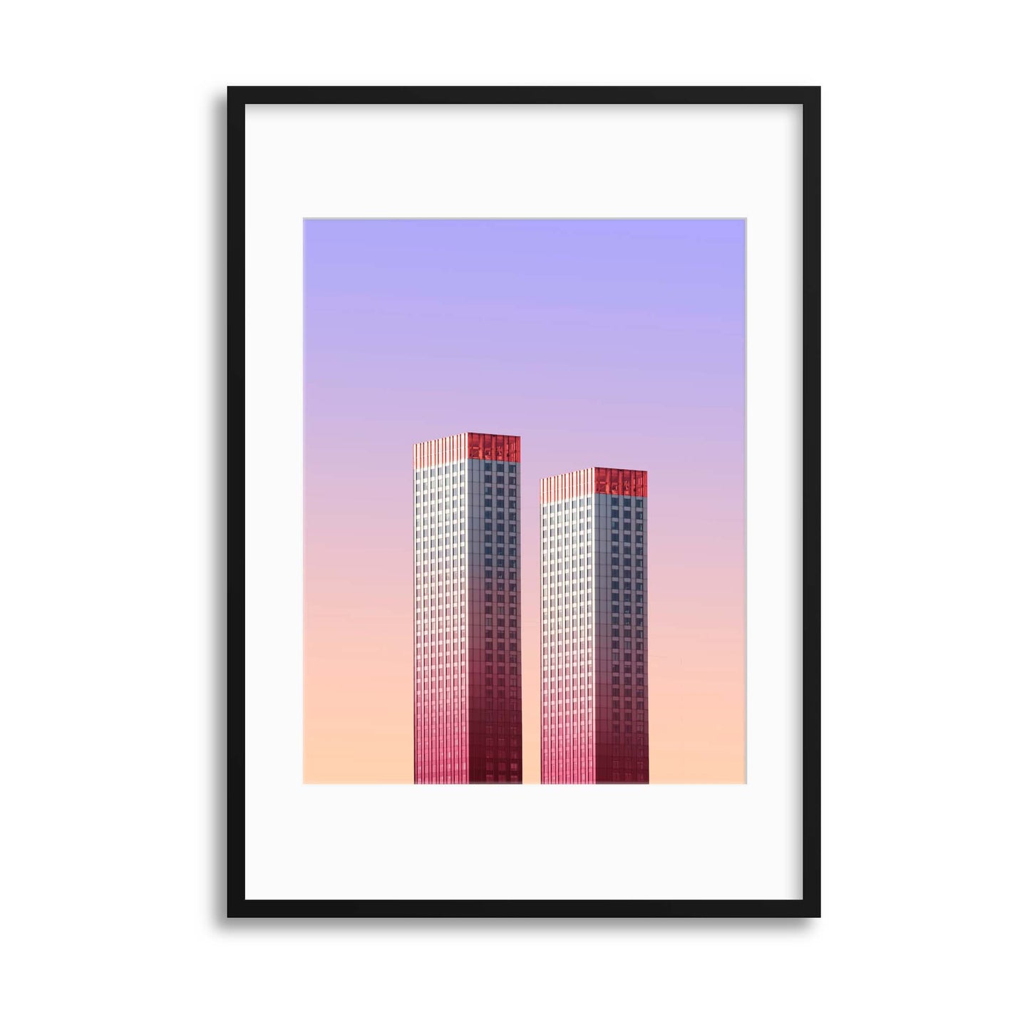 Colours of Architecture Collection No. 2 Framed Print - USTAD HOME