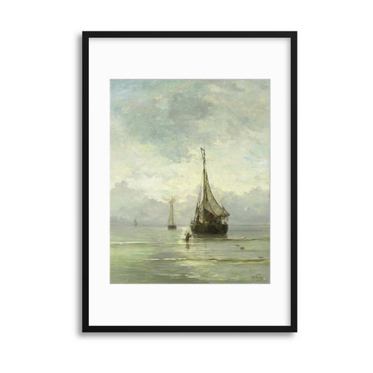 Boats, Rijksmuseum Collection Framed Print - USTAD HOME