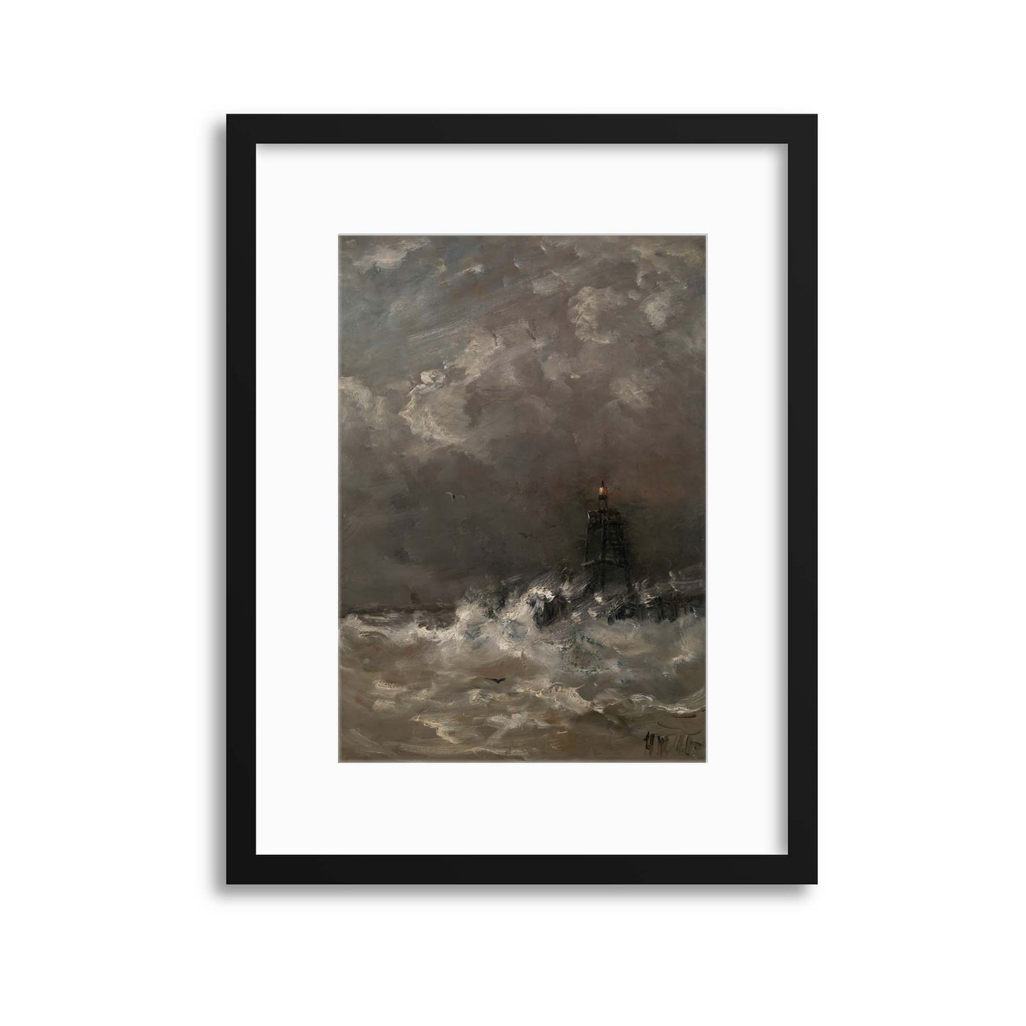 Lighthouse, Rijksmuseum Collection Framed Print - USTAD HOME