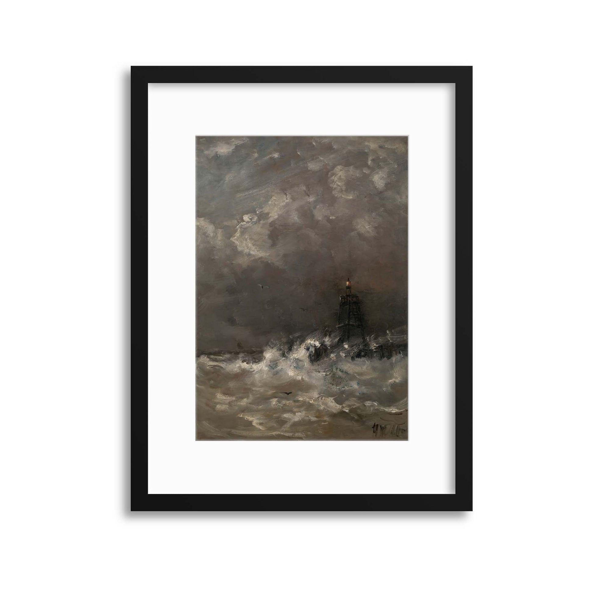 Lighthouse, Rijksmuseum Collection Framed Print - USTAD HOME