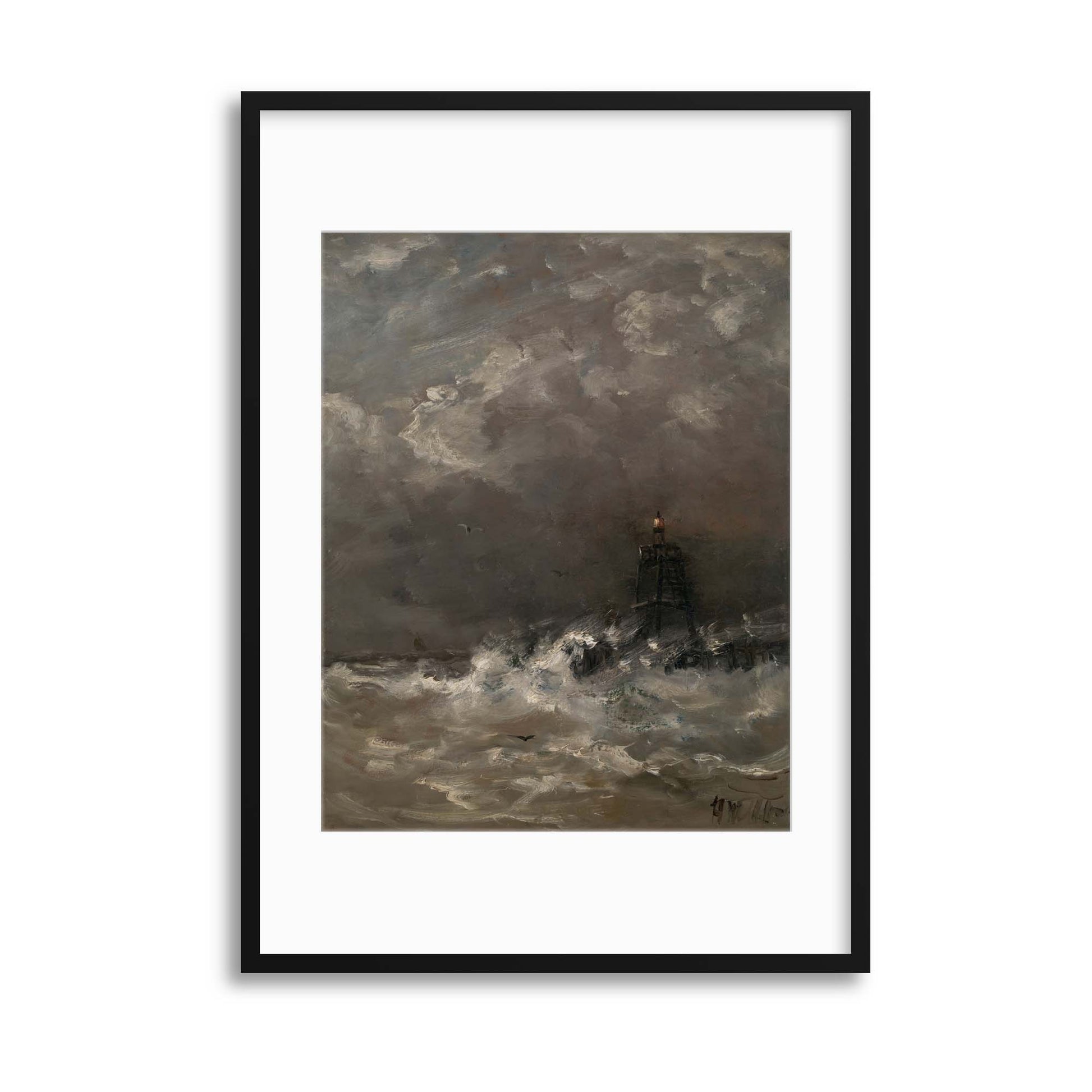 Lighthouse, Rijksmuseum Collection Framed Print - USTAD HOME