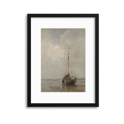 Boat Painting, Rijksmuseum Collection Framed Print - USTAD HOME