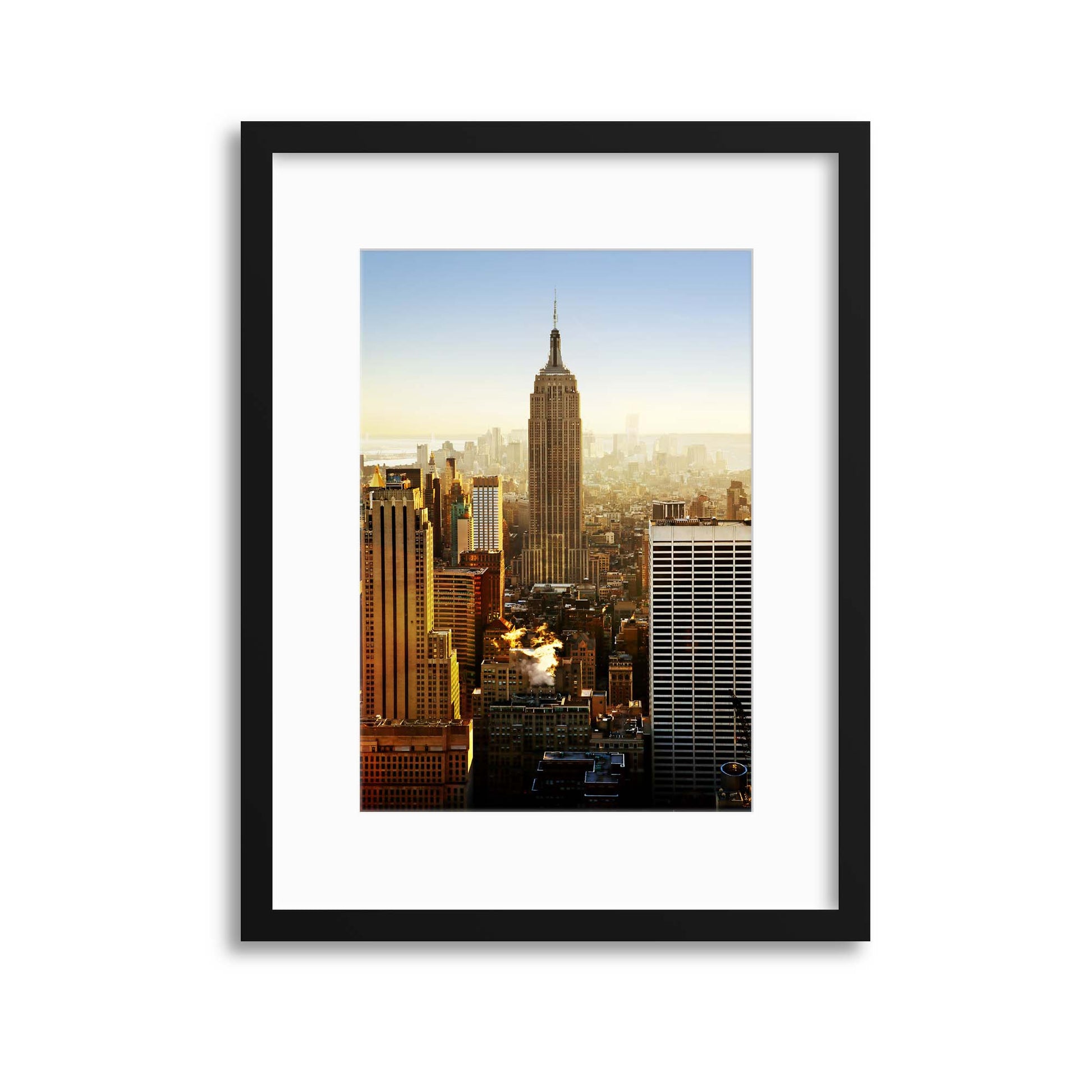 Empire Sunrise Framed Print - USTAD HOME