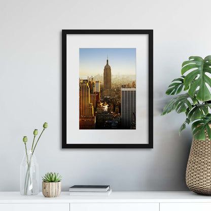 Empire Sunrise Framed Print - USTAD HOME