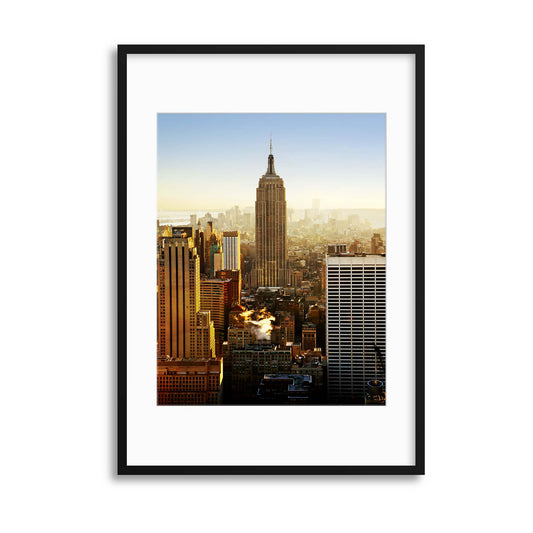 Empire Sunrise Framed Print - USTAD HOME