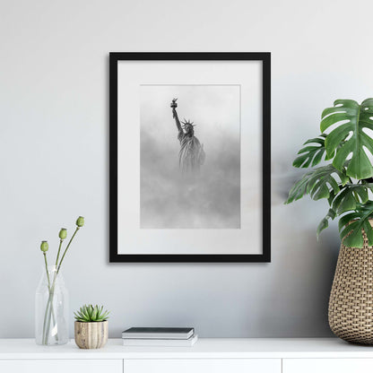 Lady Liberty Framed Print - USTAD HOME