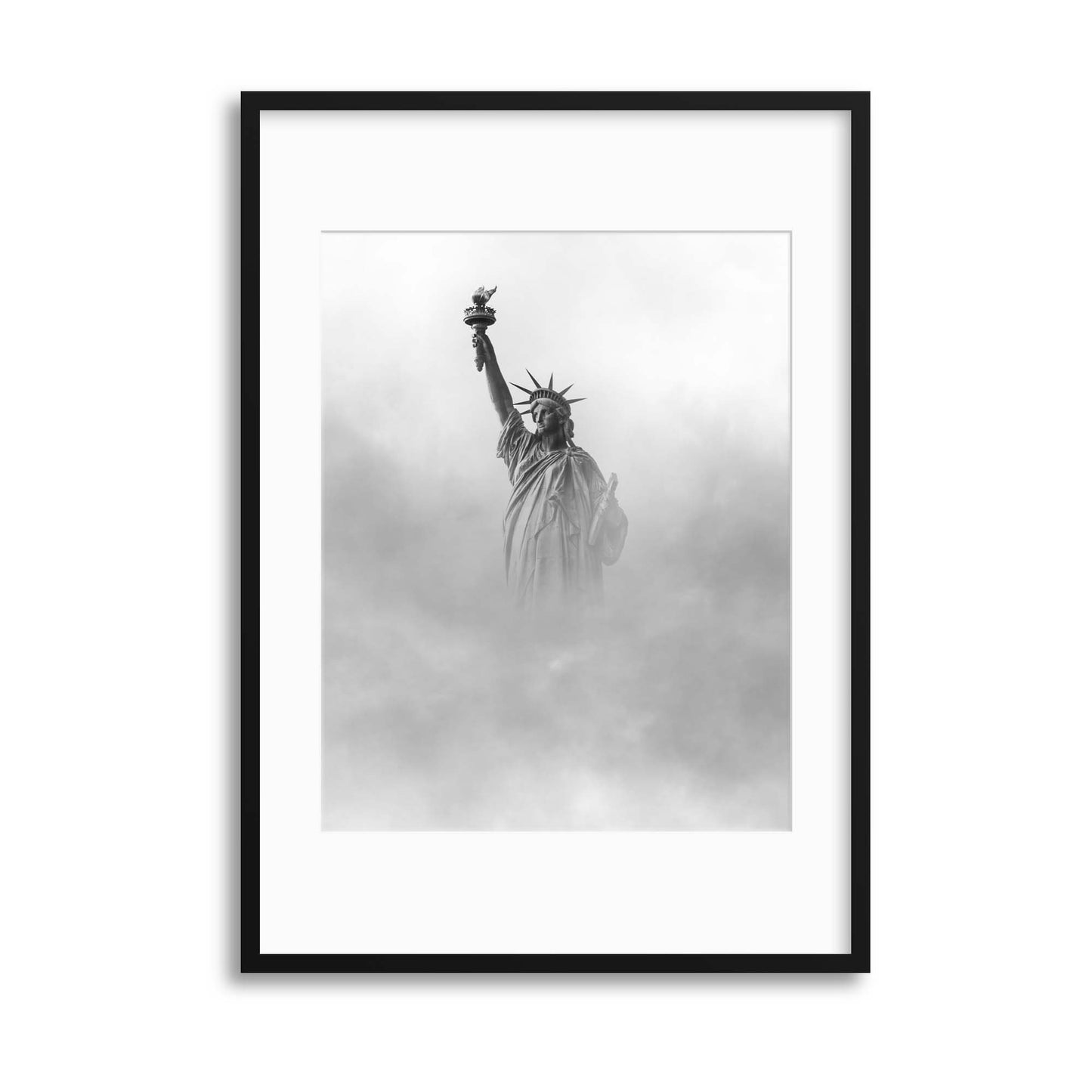 Lady Liberty Framed Print - USTAD HOME