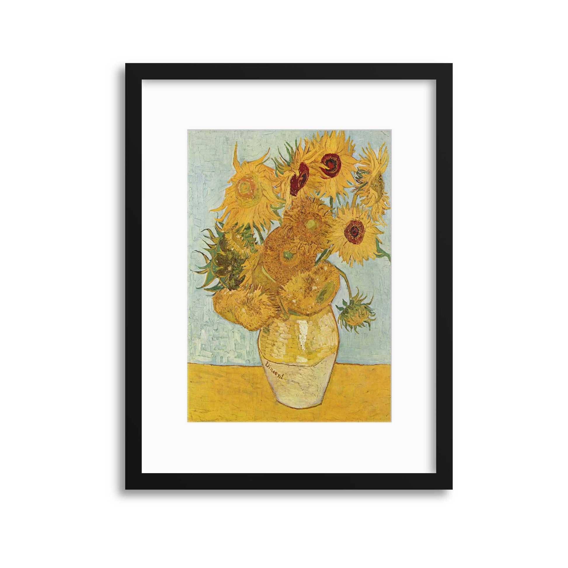 Van Gogh &quot;Sunflowers&quot; Framed Print - USTAD HOME