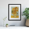 Van Gogh &quot;Sunflowers&quot; Framed Print - USTAD HOME