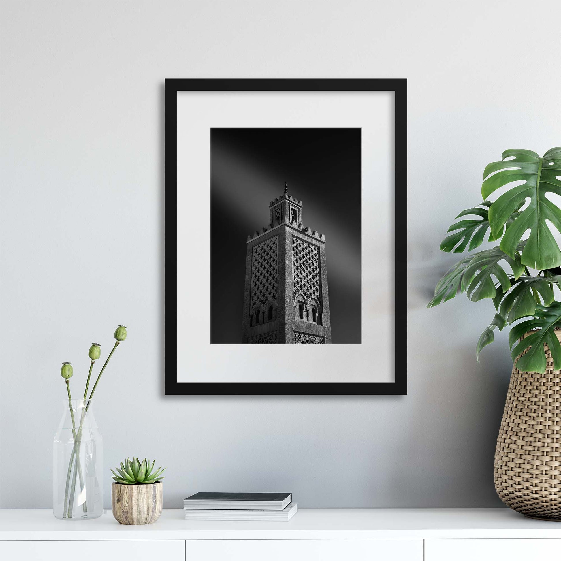 The Tower Framed Print - USTAD HOME