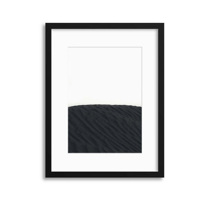 Desert Monochrome Framed Print - USTAD HOME