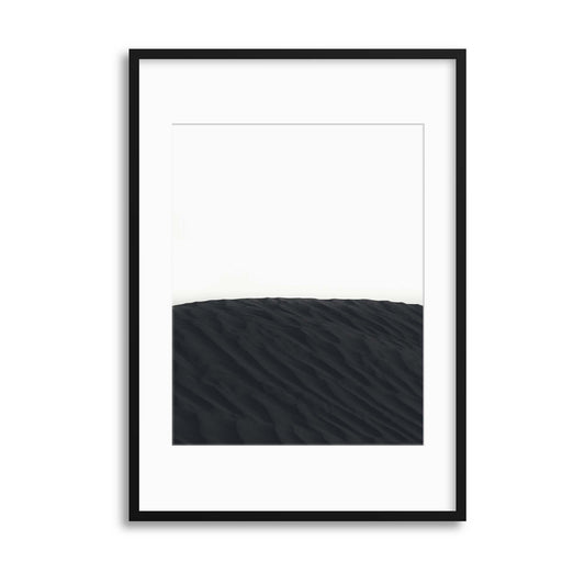 Desert Monochrome Framed Print - USTAD HOME