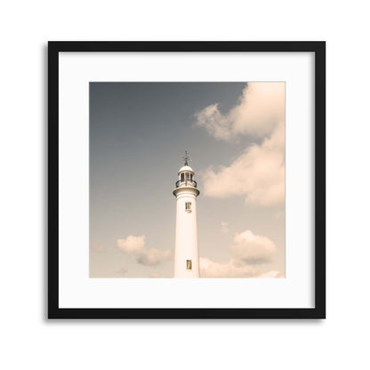 Summer Lighthouse Framed Print - USTAD HOME
