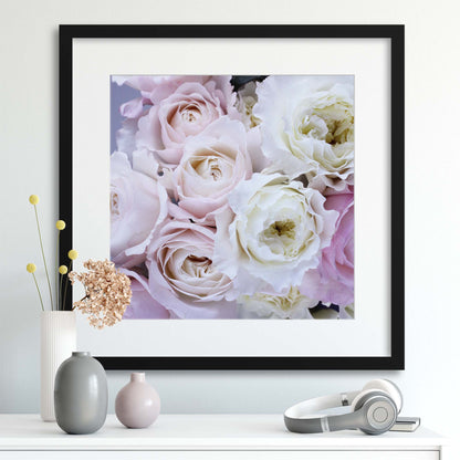 Pastel Flowers II Framed Print - USTAD HOME