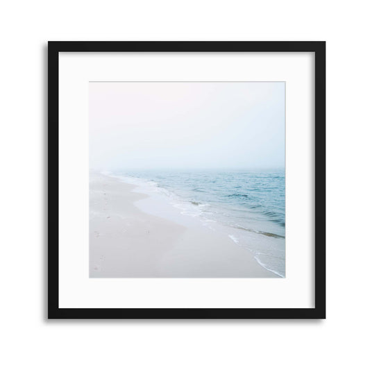 Tranquil Sea Pastels Framed Print - USTAD HOME