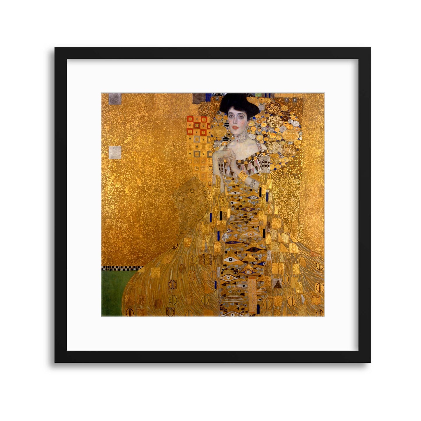 Gustav Klimt, &quot;Adele Bloch-Bauer I&quot; Framed Print - USTAD HOME