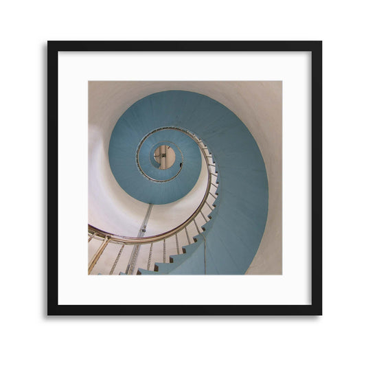 The Lighthouse Keeper's Commute Framed Print - USTAD HOME