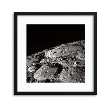 Moon Craters Framed Print - USTAD HOME