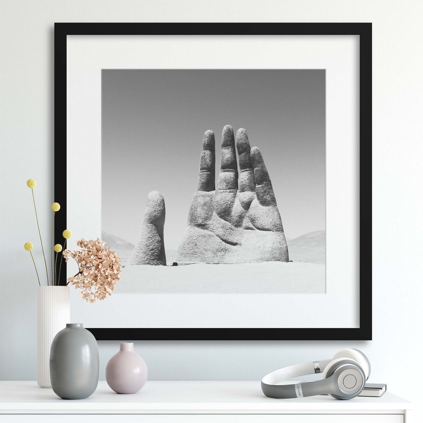 Give Me Your Hand Framed Print - USTAD HOME