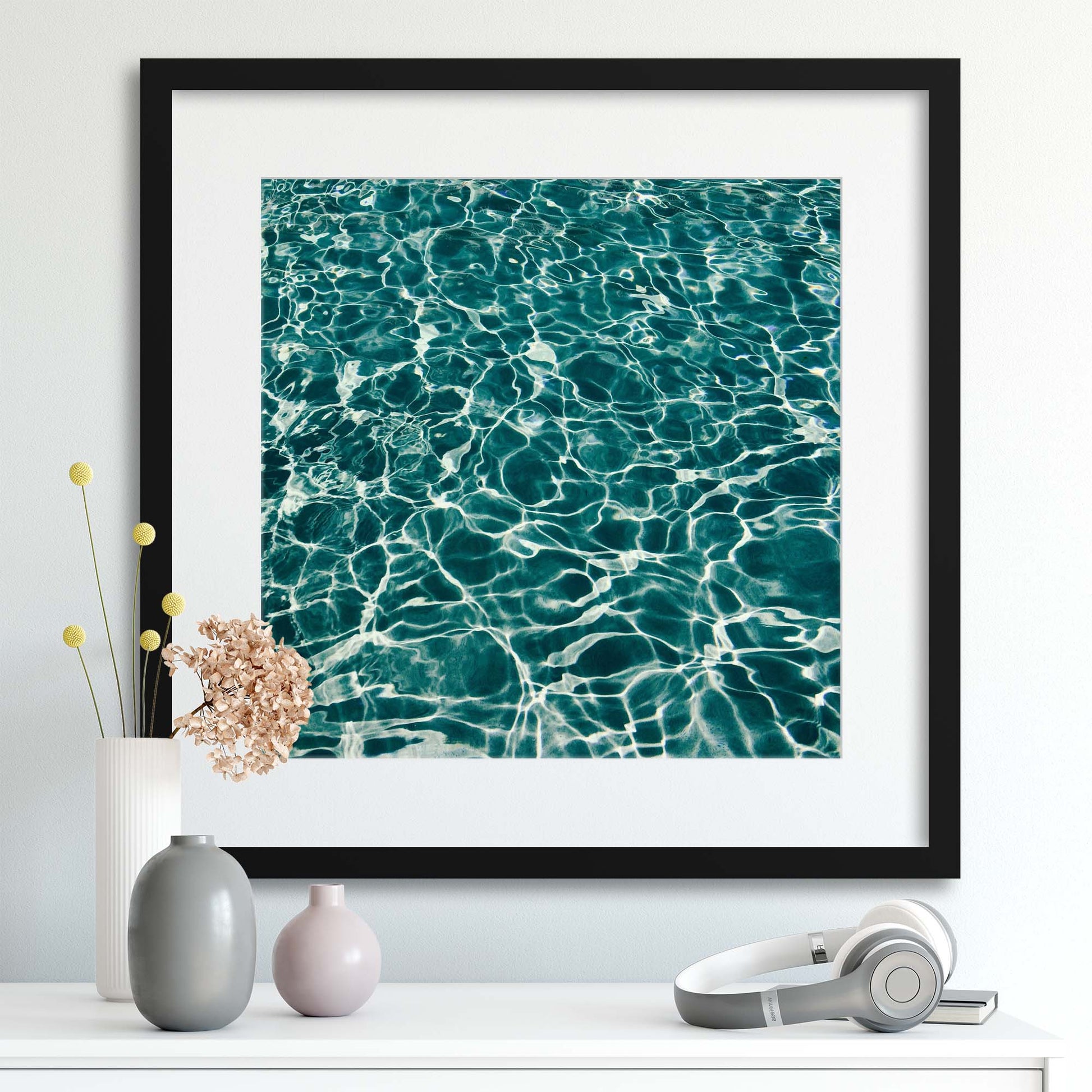 Ripples of Summer Framed Print - USTAD HOME