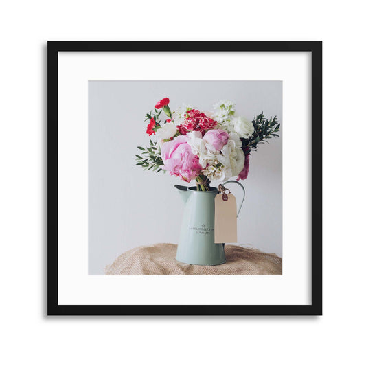 Rustic Bouquet Framed Print - USTAD HOME