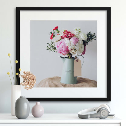 Rustic Bouquet Framed Print - USTAD HOME