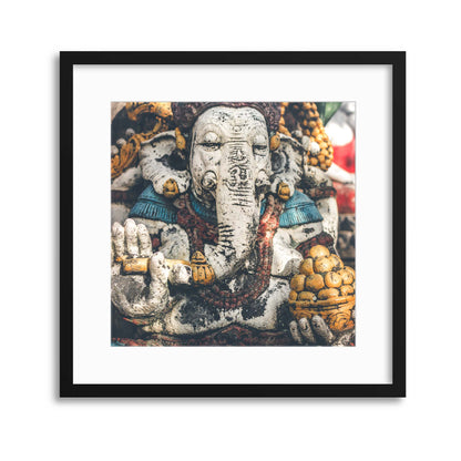 Elephant God Framed Print - USTAD HOME