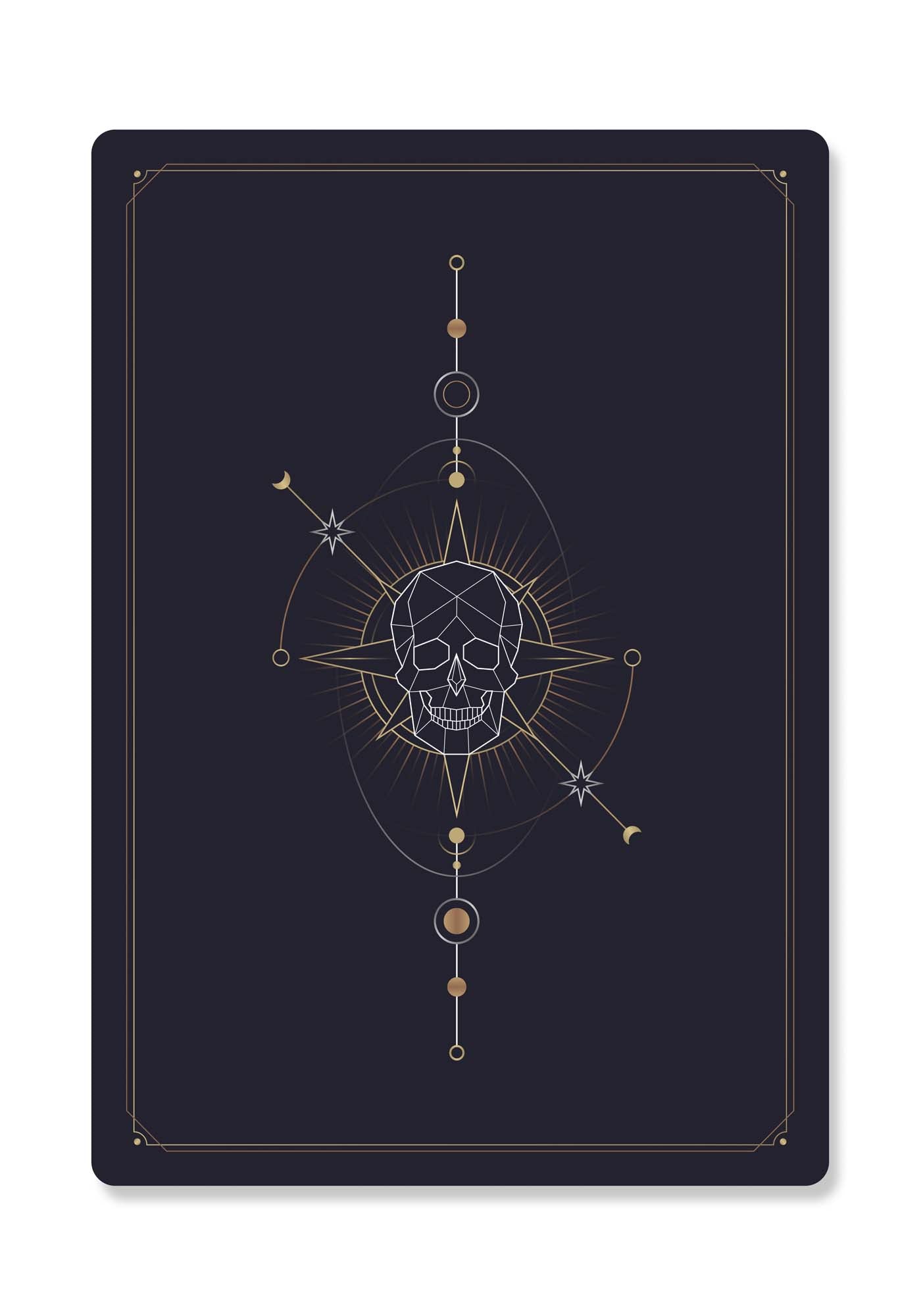 Astronomy Playing Cards Series III Framed Print - USTAD HOME