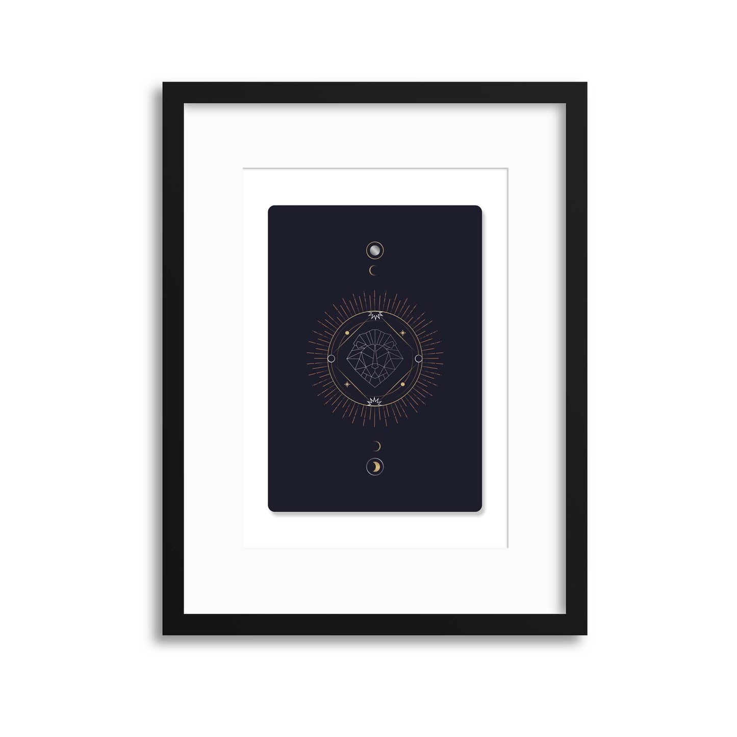 Astronomy Playing Cards Series II Framed Print - USTAD HOME