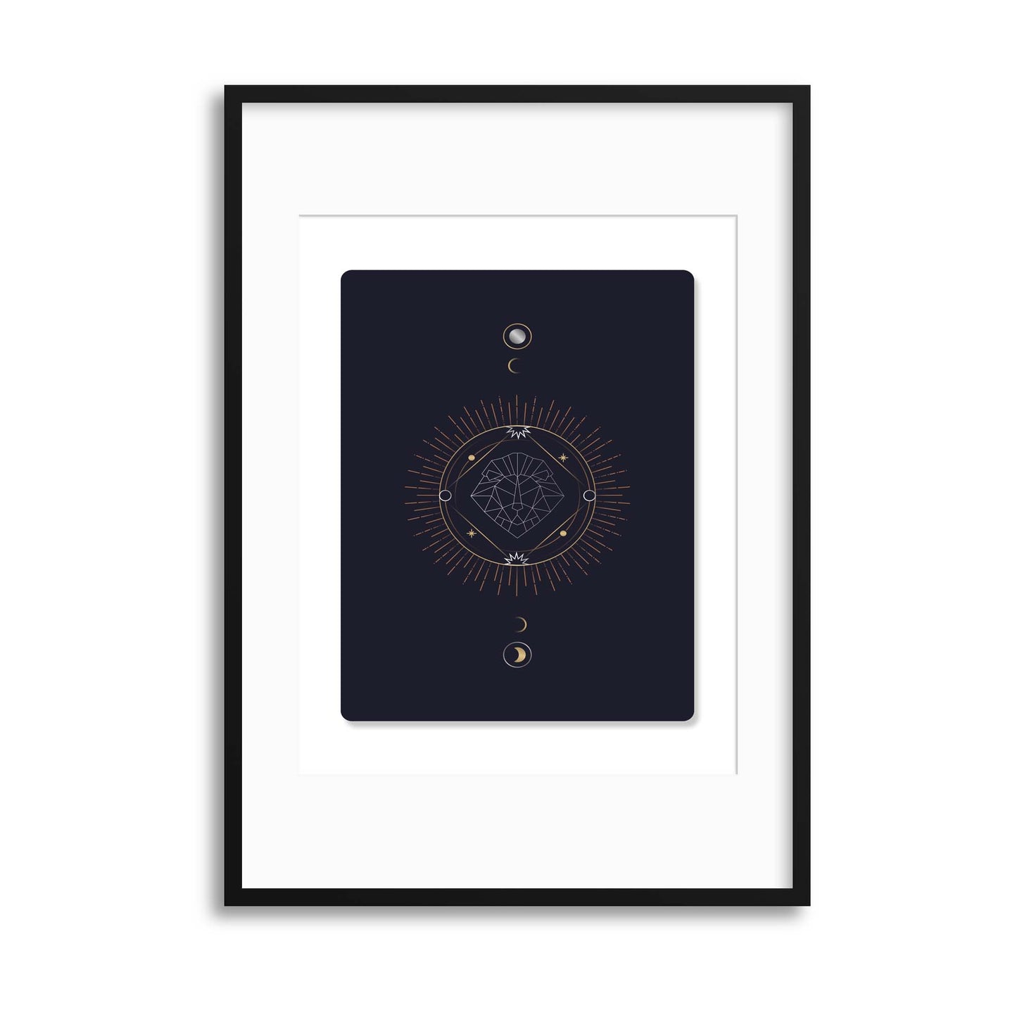 Astronomy Playing Cards Series II Framed Print - USTAD HOME