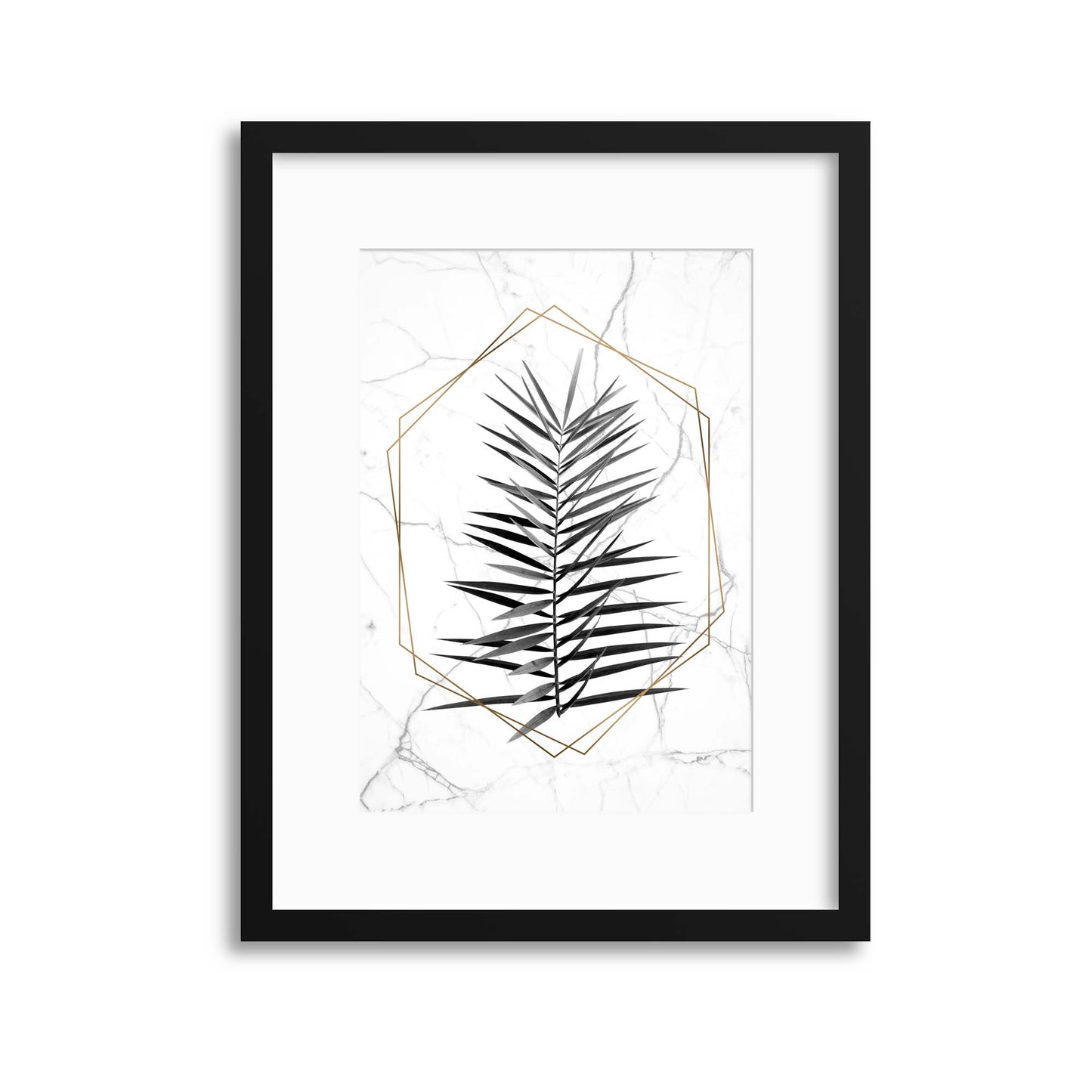 Marble Tropical 3 Framed Print - USTAD HOME