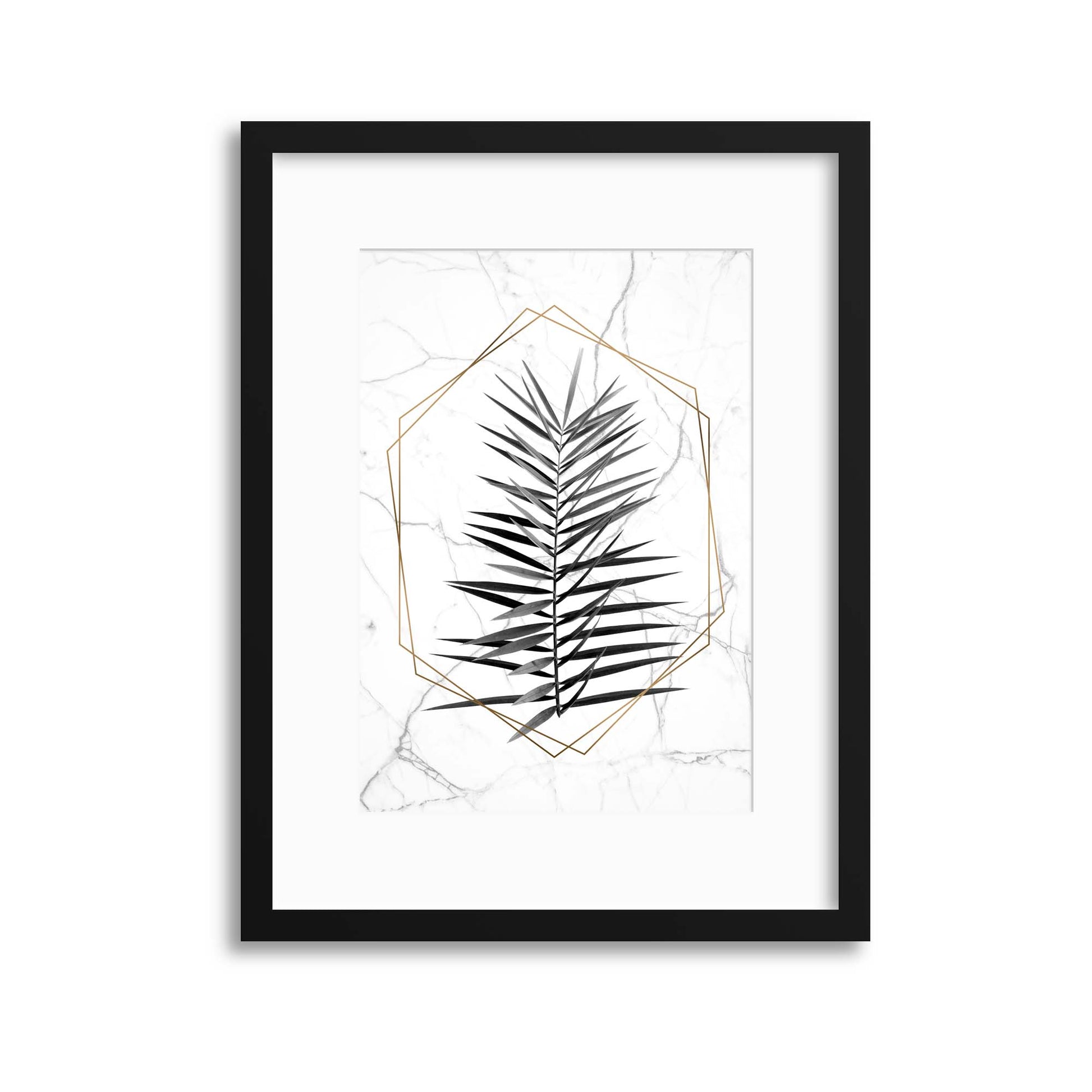 Marble Tropical 3 Framed Print - USTAD HOME