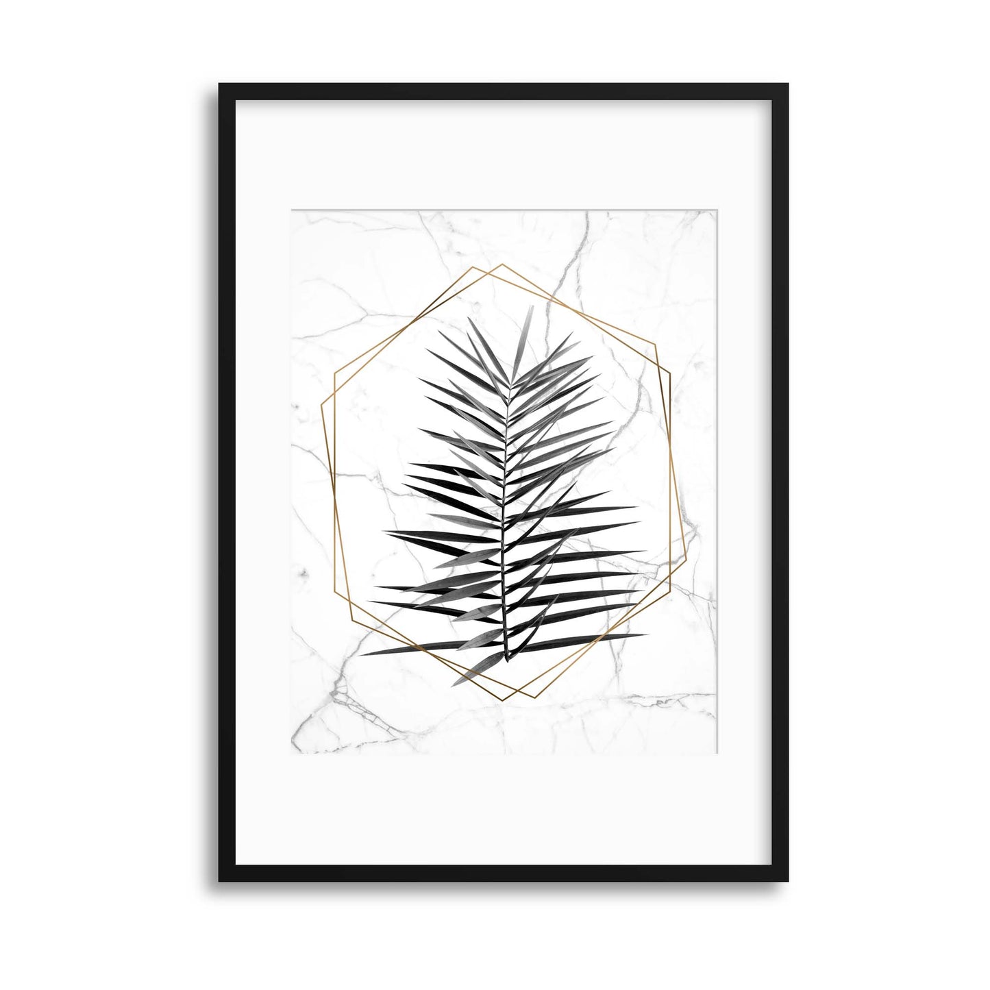 Marble Tropical 3 Framed Print - USTAD HOME