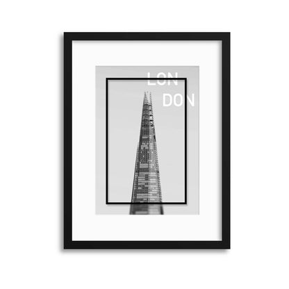 The Shard, London Framed Print - USTAD HOME