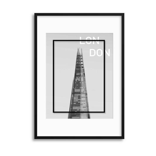 The Shard, London Framed Print - USTAD HOME