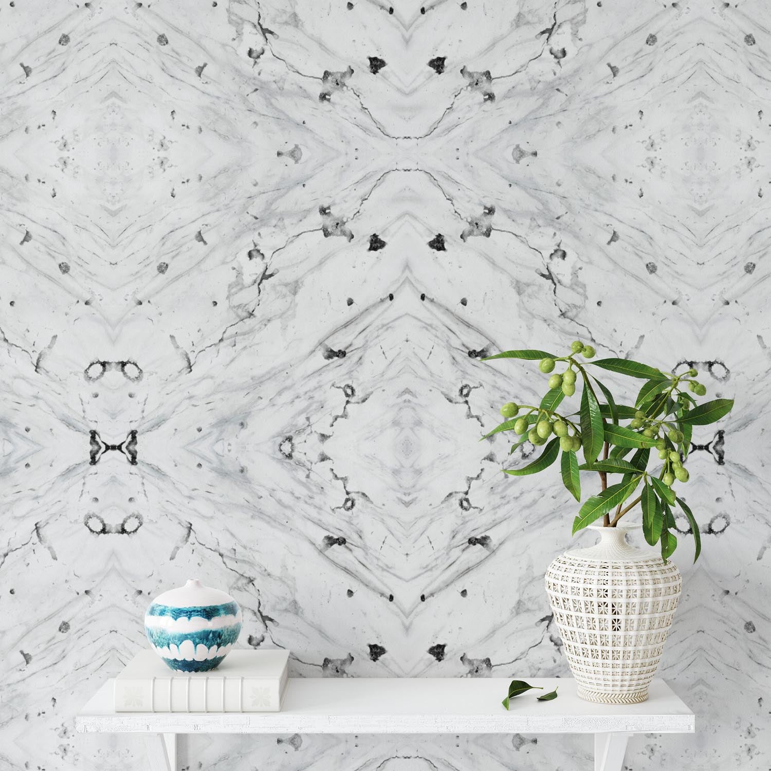 Marble Modern Made-to-Measure Wallpaper Waterproof for Rooms Bathroom Kitchen - USTAD HOME