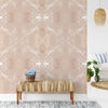 Intense, Pink Made-to-Measure Wallpaper Waterproof for Rooms Bathroom Kitchen - USTAD HOME