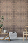 Waves Taupe Made-to-Measure Wallpaper Waterproof for Rooms Bathroom Kitchen - USTAD HOME