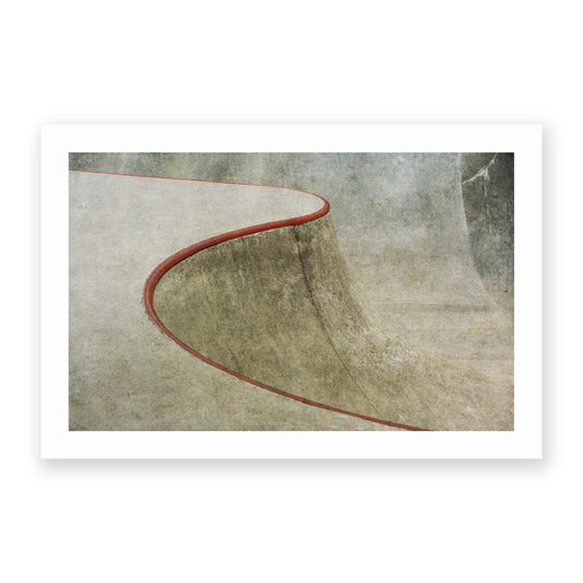 The Red Curve by Greetje Van Son - USTAD HOME