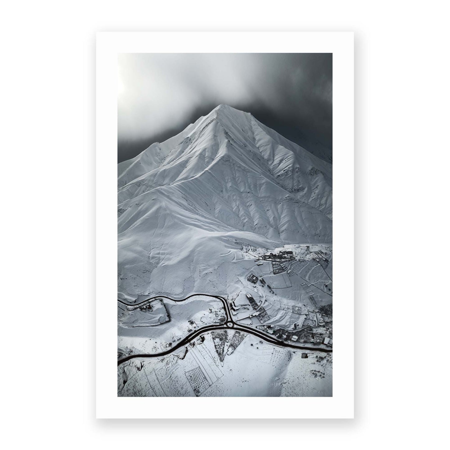 Wintry Theme in Alborz Mountains II by Majid Behzad - USTAD HOME