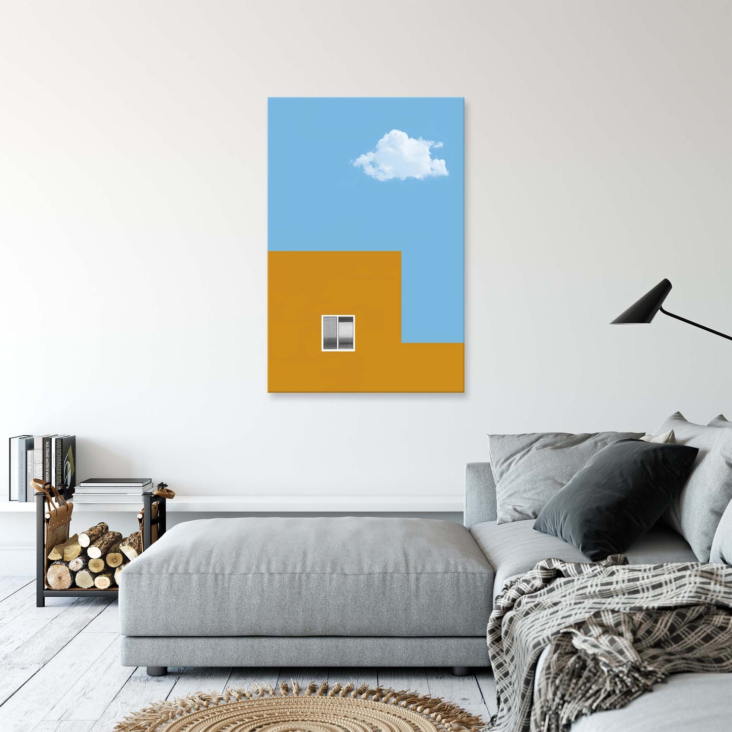 House And Cloud by Roxana Labagnara - USTAD HOME