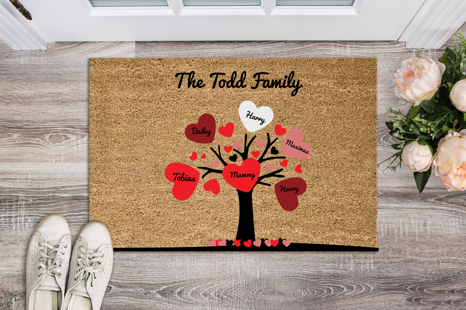 Special Family Tree Personalized Doormat - USTAD HOME