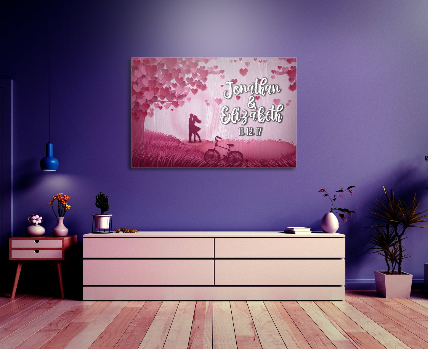 Special "LOVE TREE" Premium Canvas - USTAD HOME