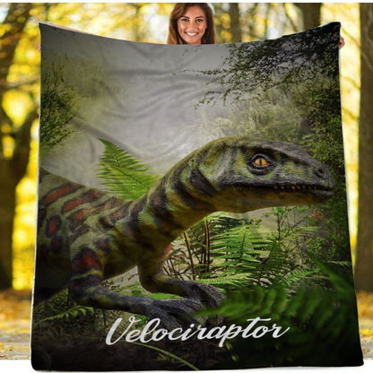 Comfortable "Velociraptor" Blanket - USTAD HOME