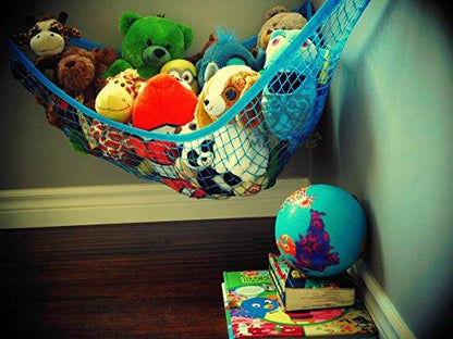 Toy Storage Hammock Organizational Stuffed Animal Net - USTAD HOME